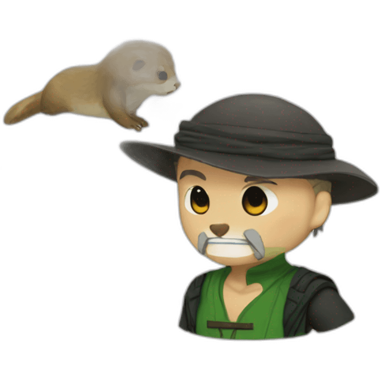 loutre zoro emoji