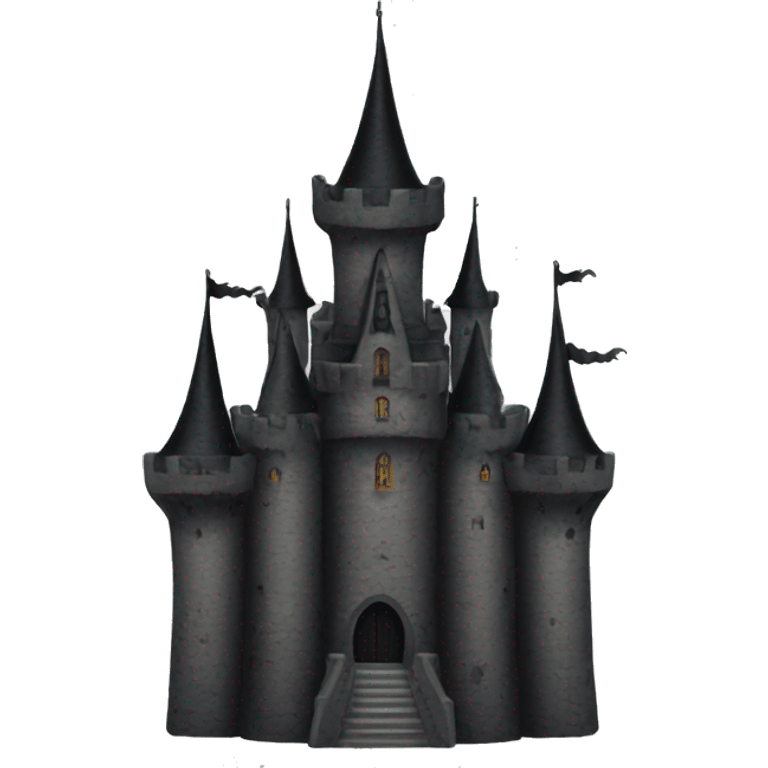 goth castle emoji