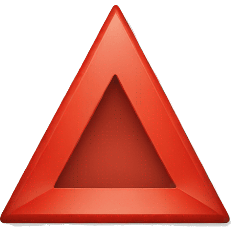 red triangle emoji