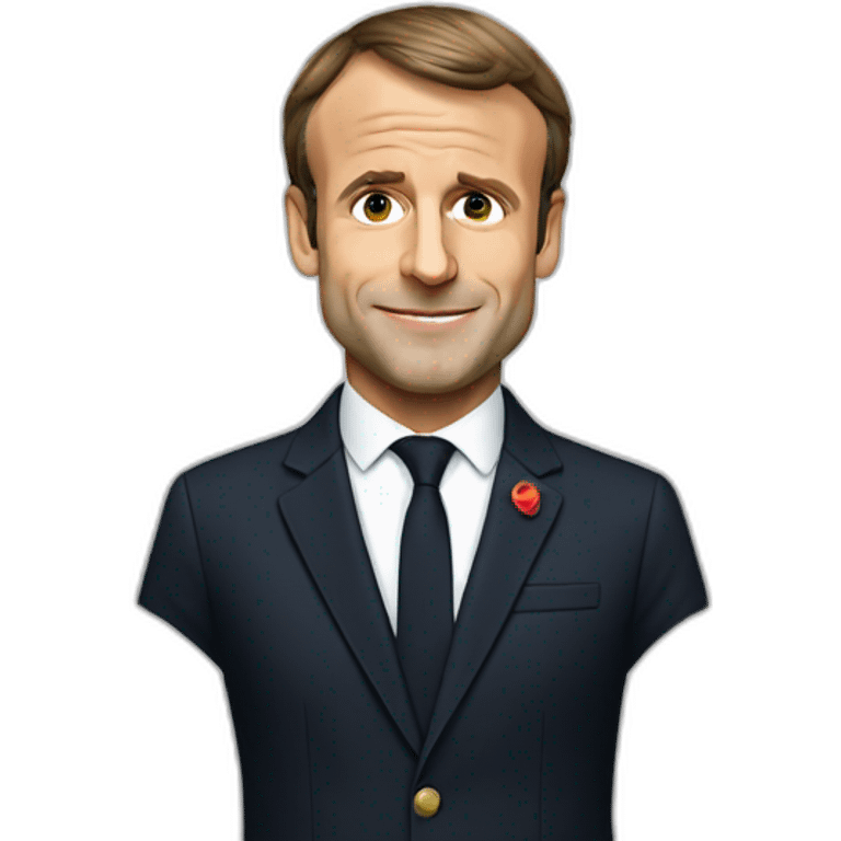 Emmanuel Macron emoji