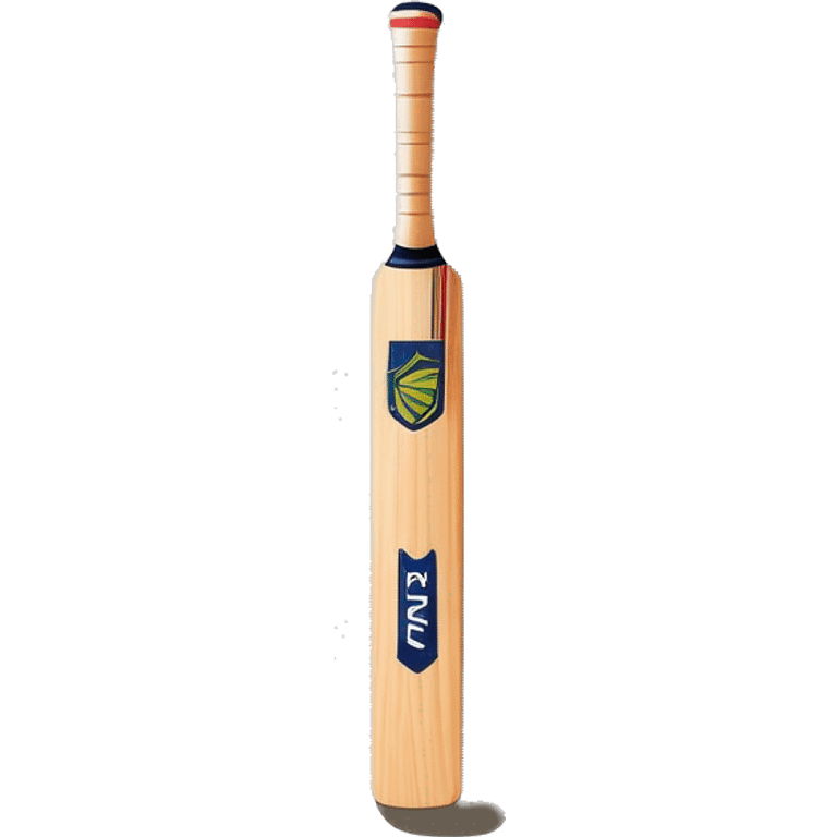 Raised cricket bat  emoji