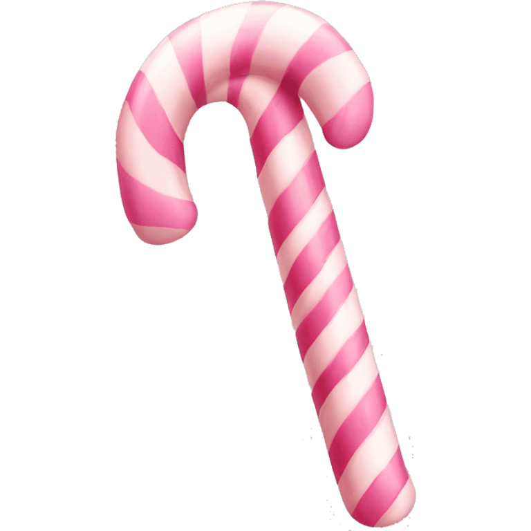 light pink candy cane emoji