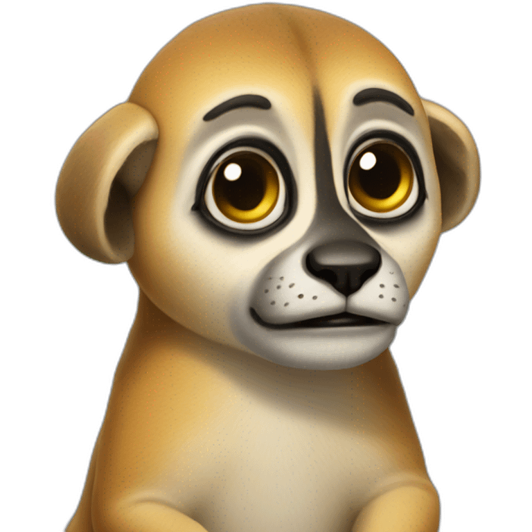 Suricate qui pisse emoji