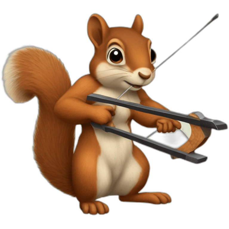 crossbow squirrel emoji