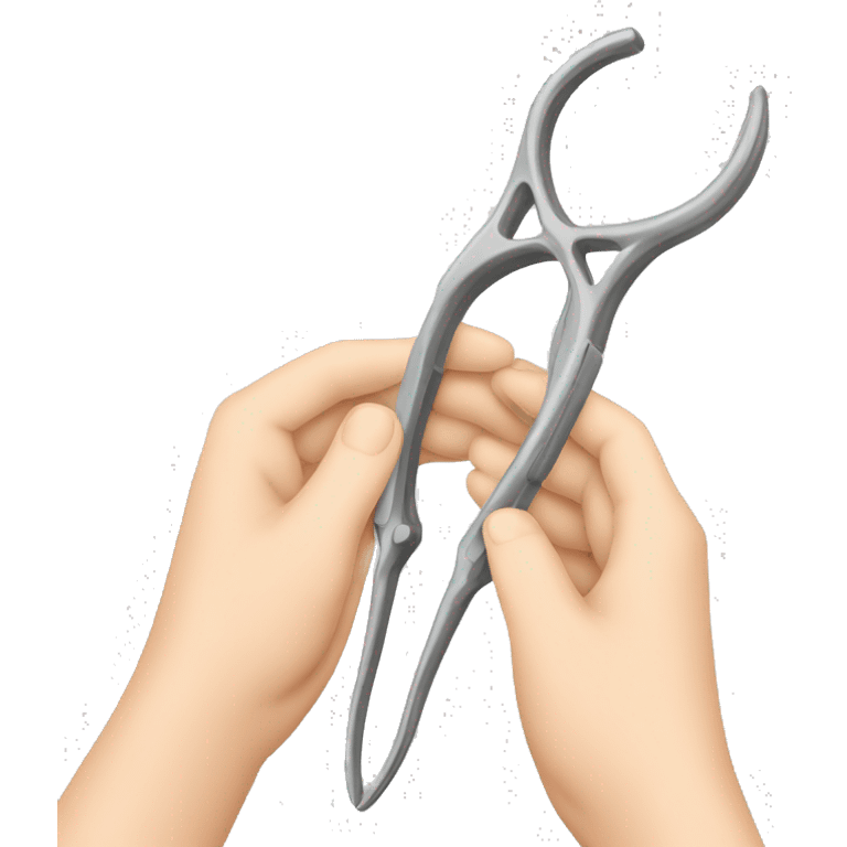 forceps obstetrical tool emoji