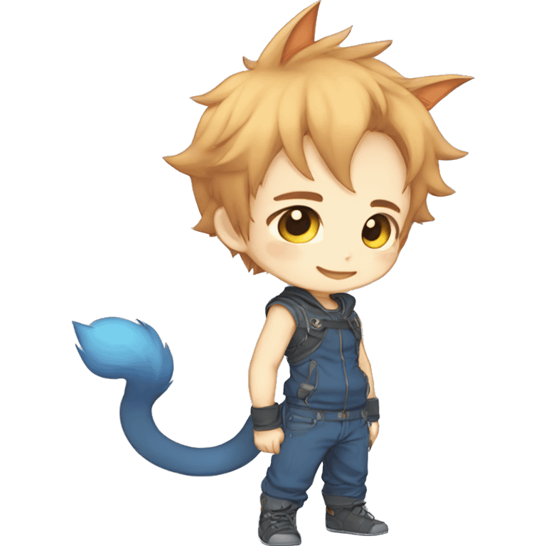 Catboy-Chibi-Sona-Fakémon full body emoji