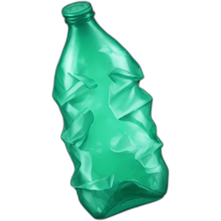 crumpled plastic bottle emoji