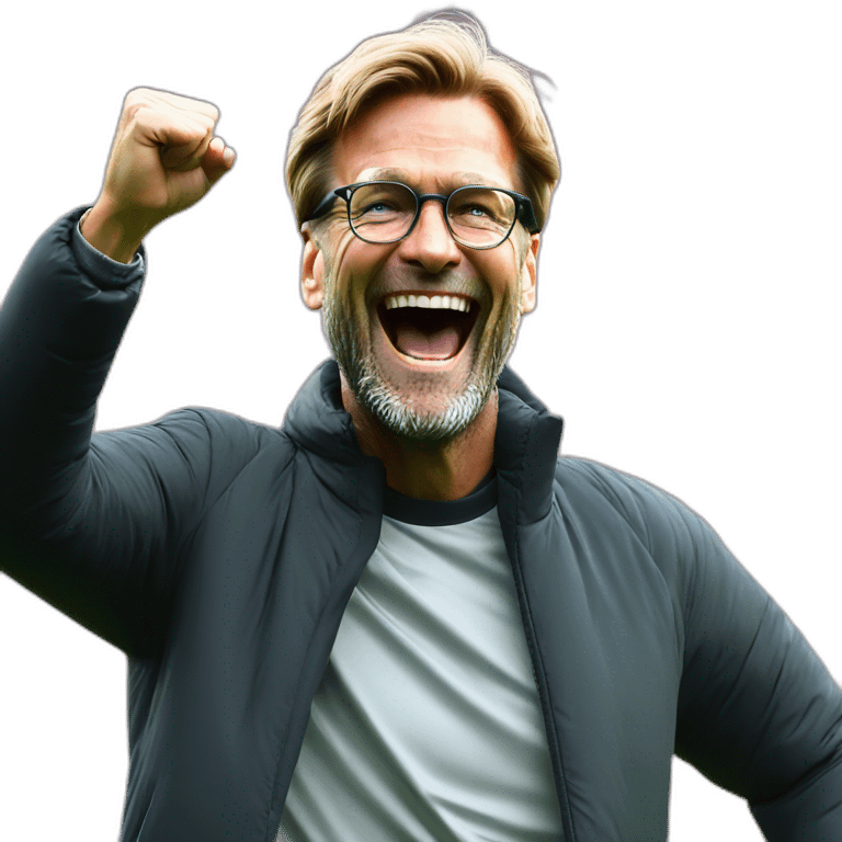 jurgen klopp celebrating emoji