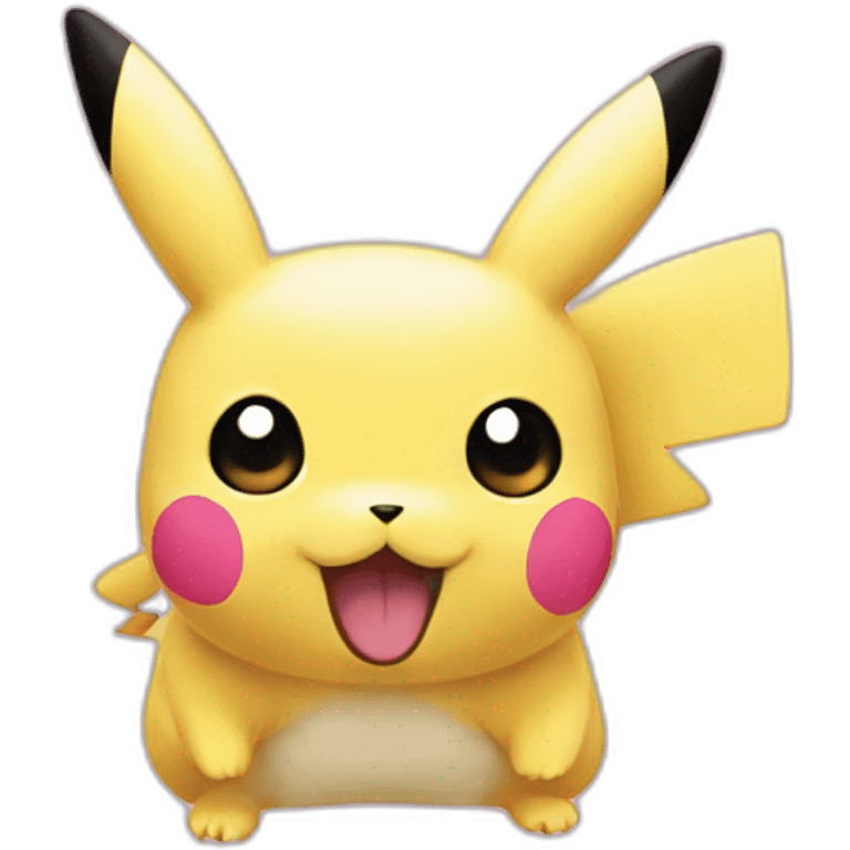 pink pikachu emoji