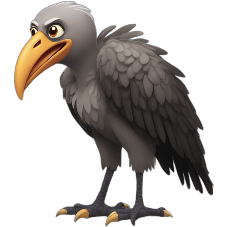 chil the vulture from the jungle book emoji