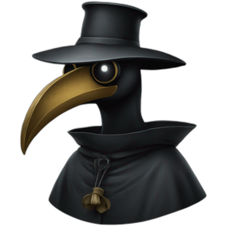 A plague doctor emoji