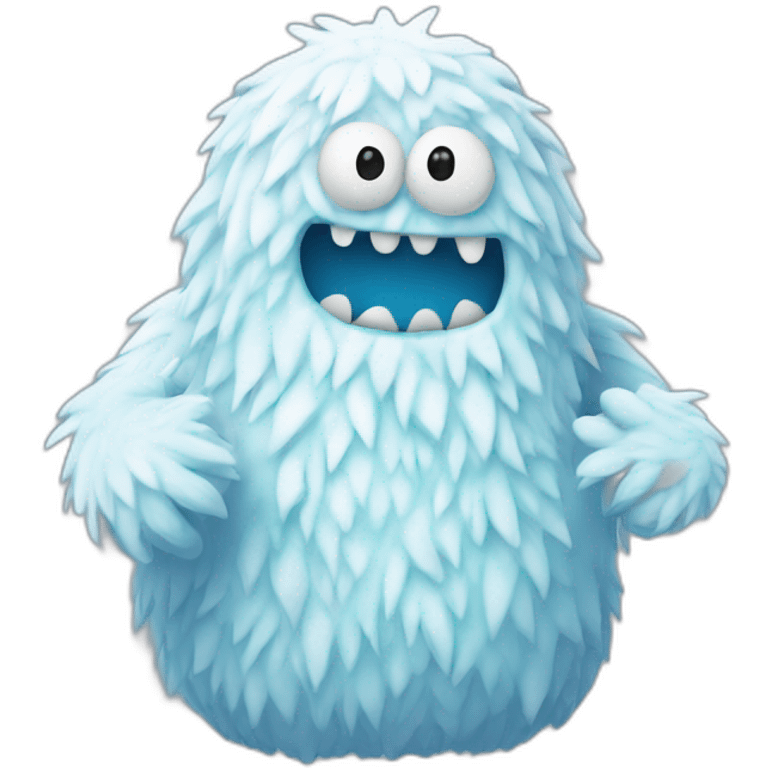 Snow monster emoji