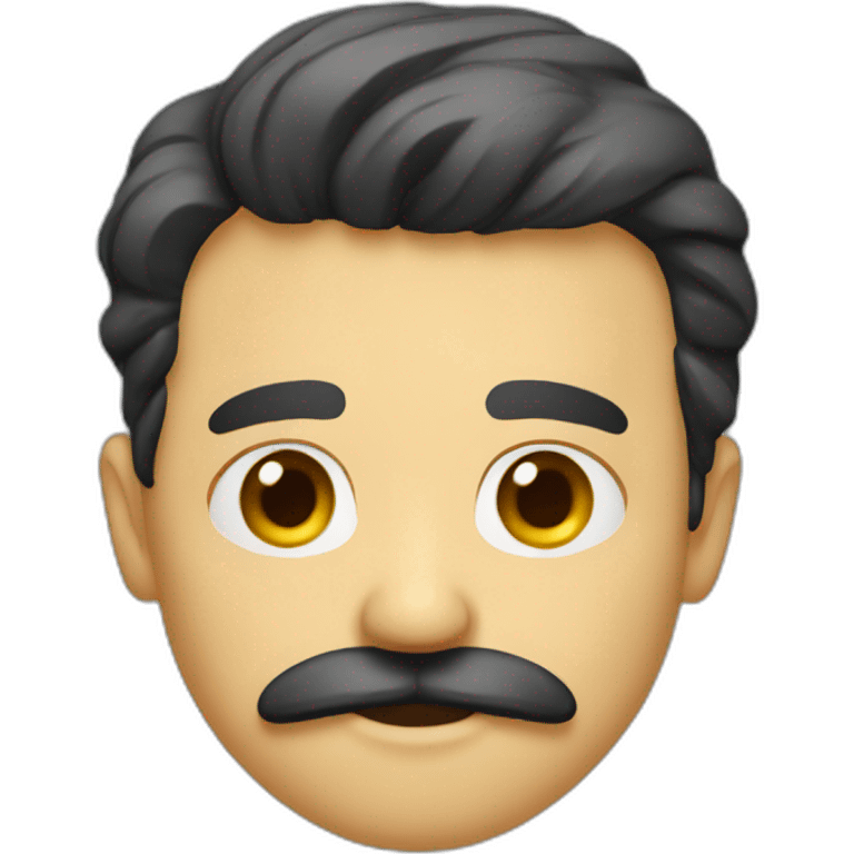 Guy-squared-mustache emoji