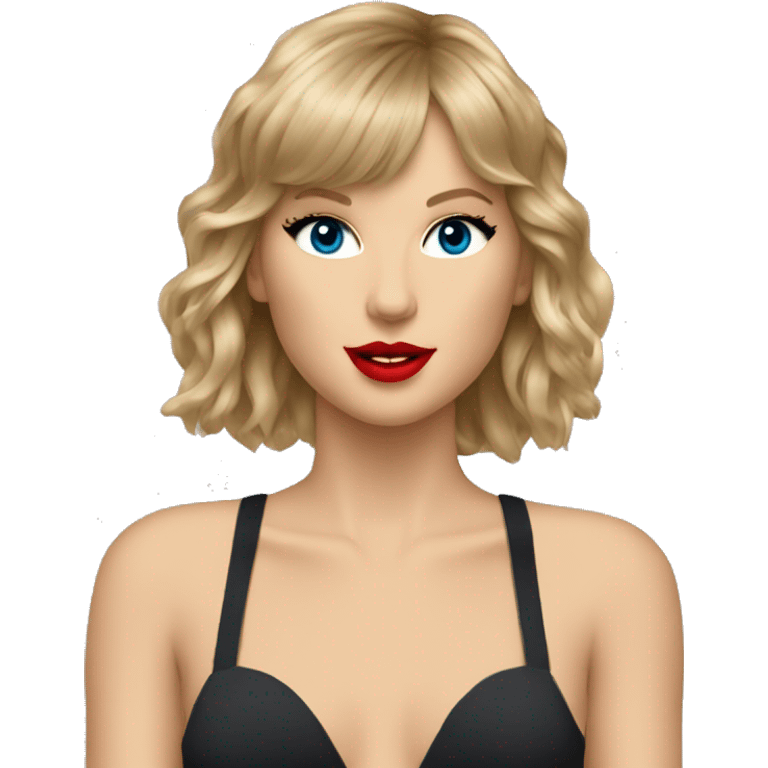 Taylor Swift with bodysuit emoji