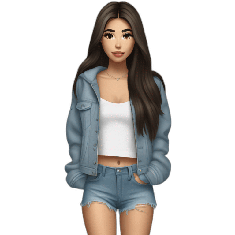 Madison beer full body emoji