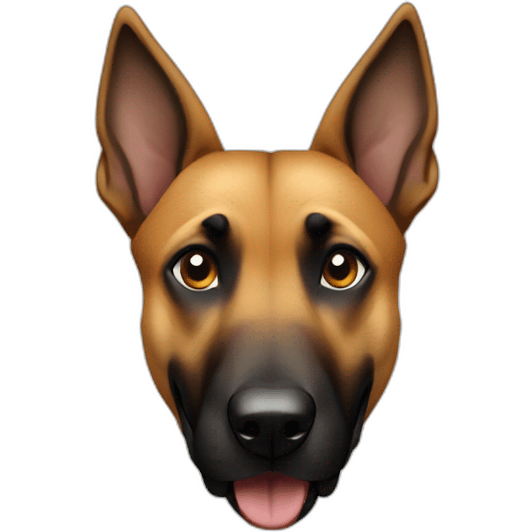 Malinois dog hungry emoji