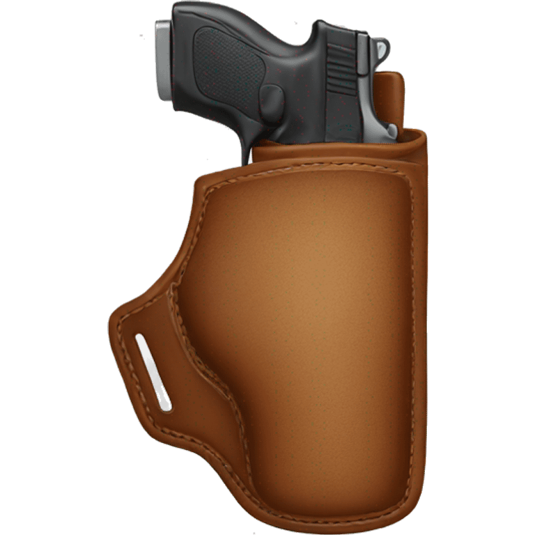 Hand on holster emoji