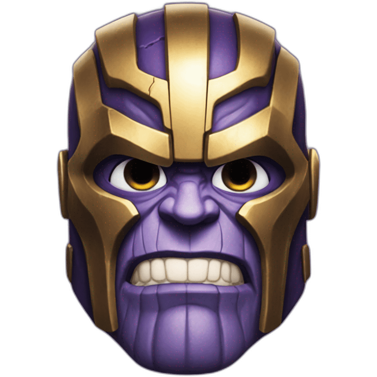 thanos with googly eyes emoji