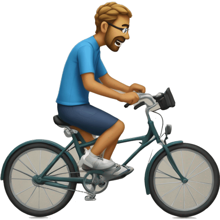 sur le vélo emoji