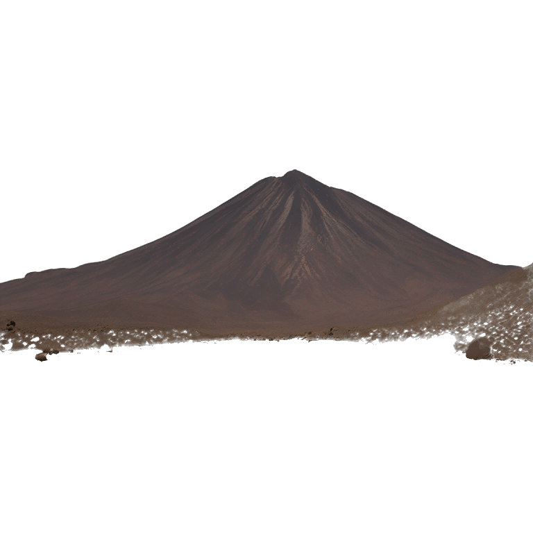 volcan Teide endormi emoji