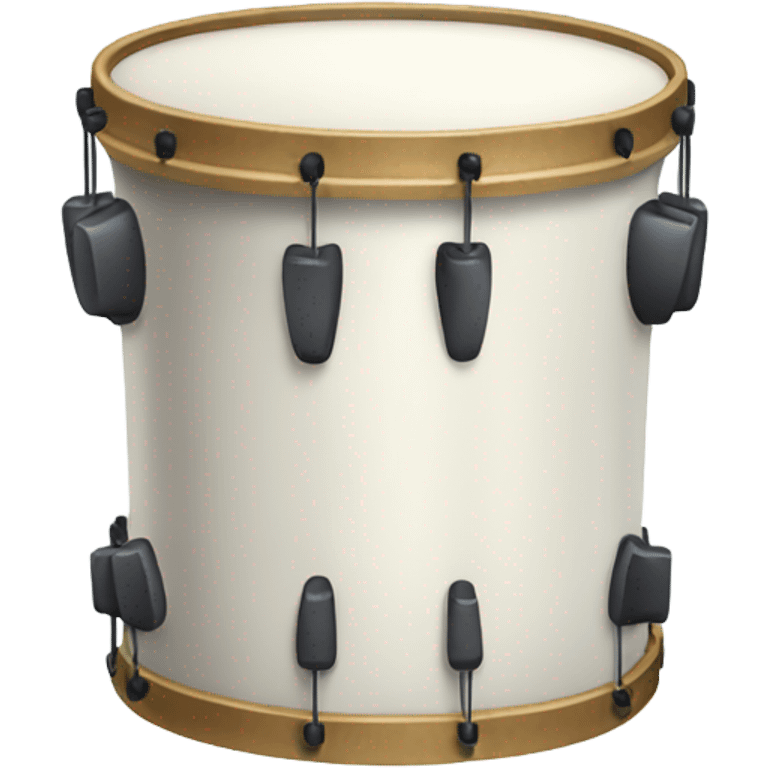 White drum emoji