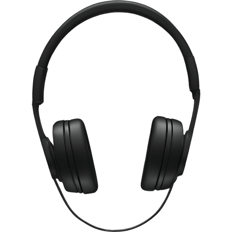 black headphones emoji