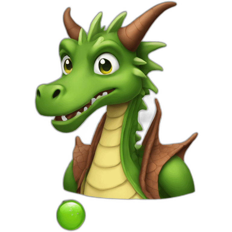 dragon computer programmer emoji