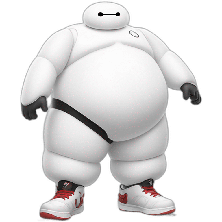 baymax in air jordan emoji