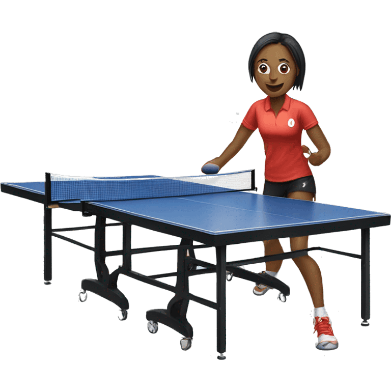 Women playing table Tennis emoji