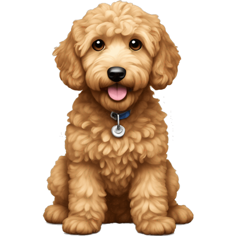 mini goldendoodle emoji