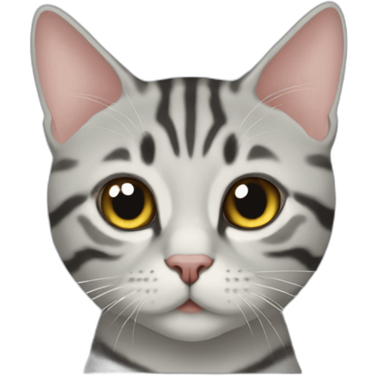 The American Shorthair emoji