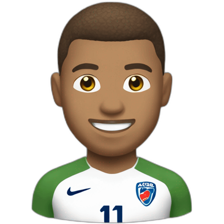 Kyllian mbappé qui casse des noisettes emoji