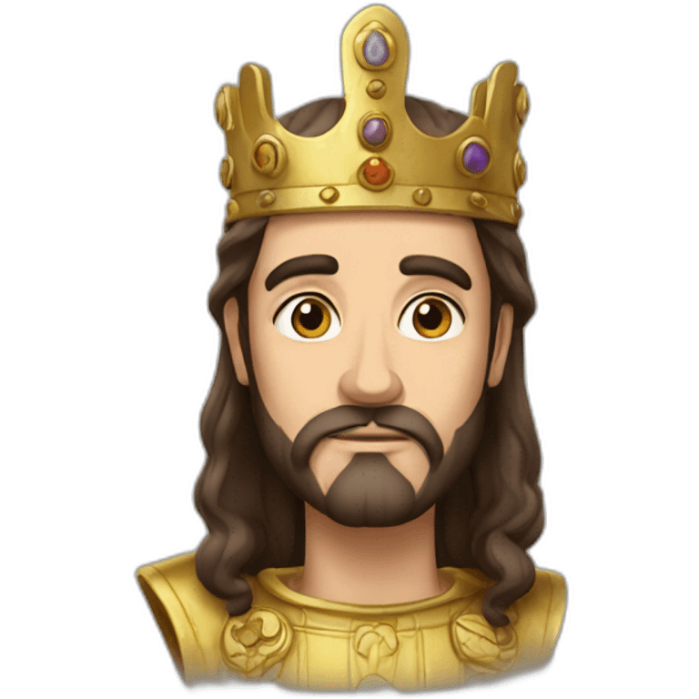 Clovis the first french king emoji