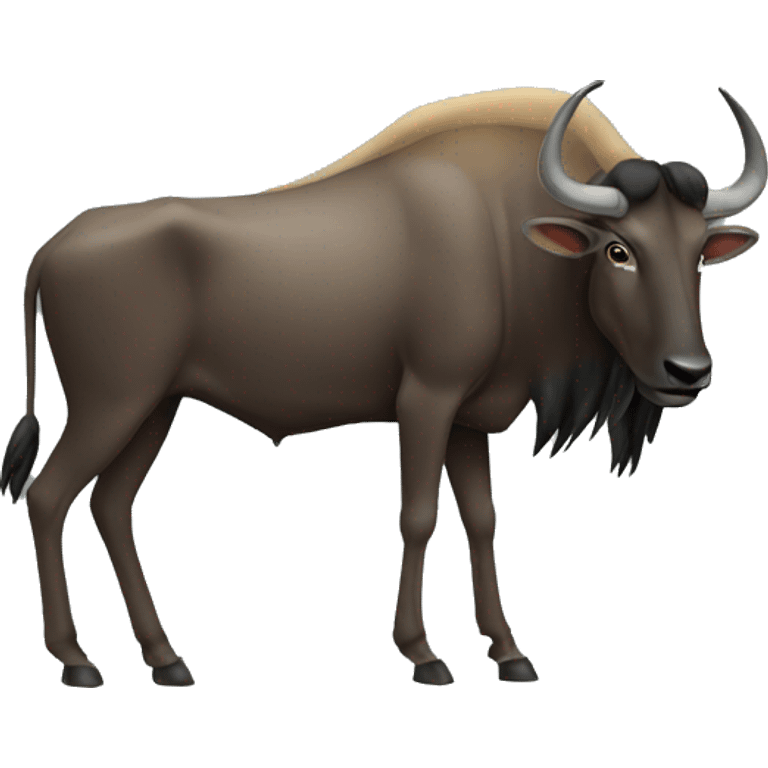 wildebeest emoji