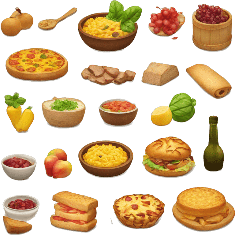 German culinaries emoji