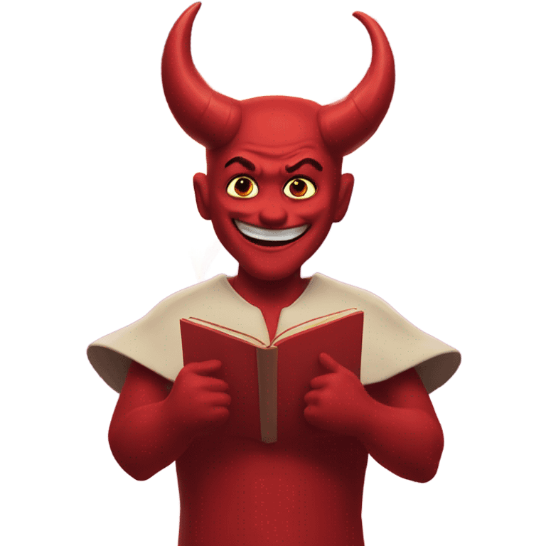 Thankful Devil emoji