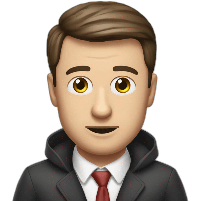 Zelensky and bacon emoji