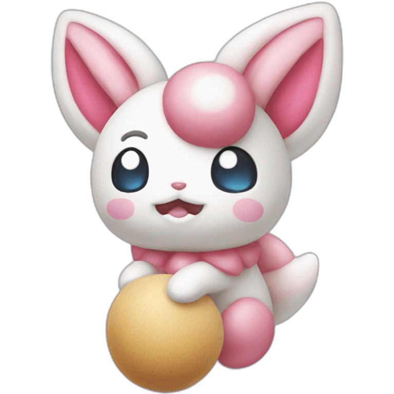 Sylveon-eating-dango emoji