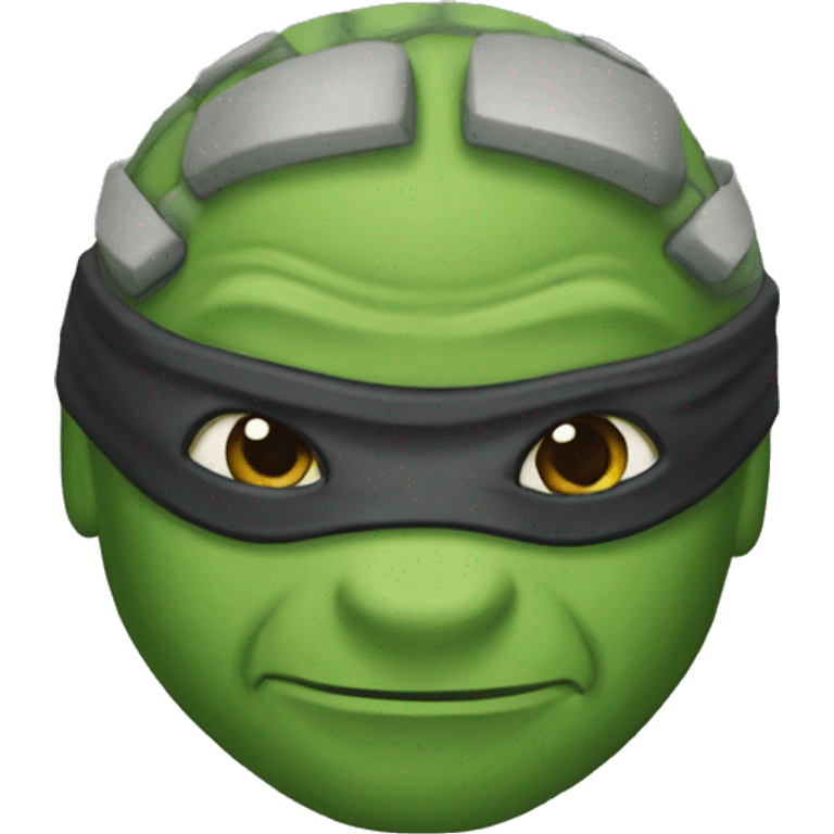 a ninja turtle president emoji