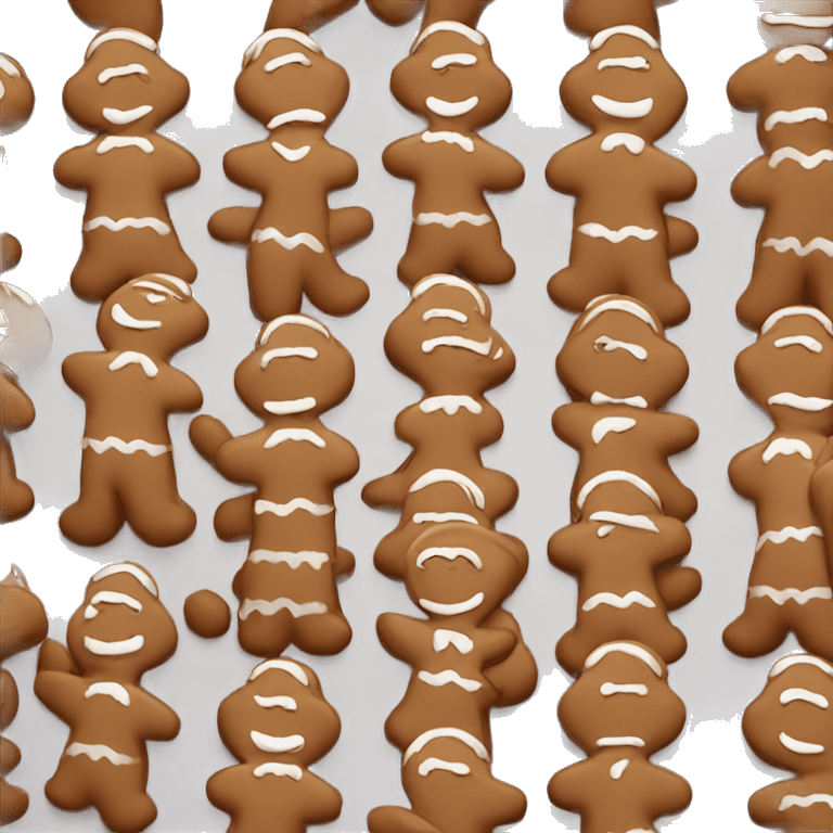 gingerbread woman  emoji