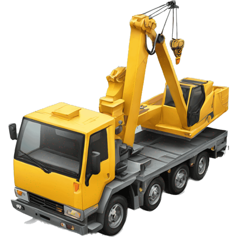 crane car emoji