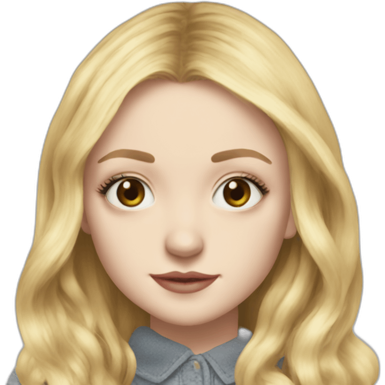 clild dakota fanning emoji