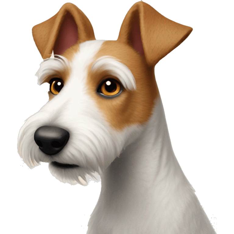 fox terrier ￼ emoji