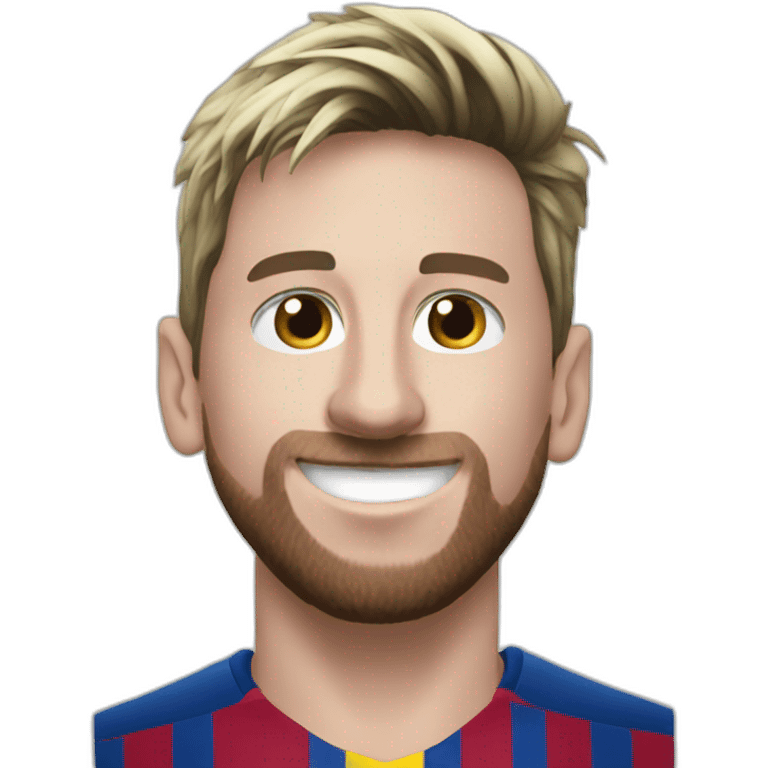 Messi avec 8 bo emoji