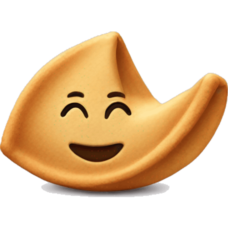 Fortune cookie emoji