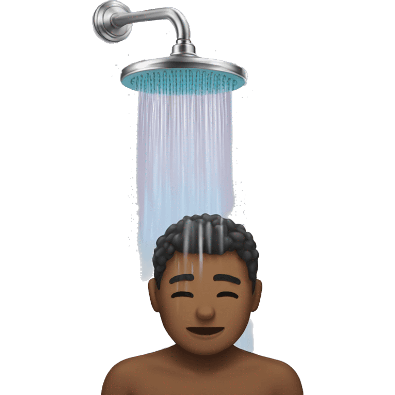 Showering emoji