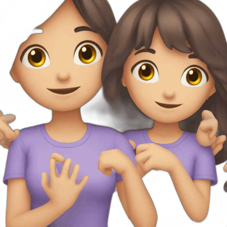 Cœur avec les mains emoji