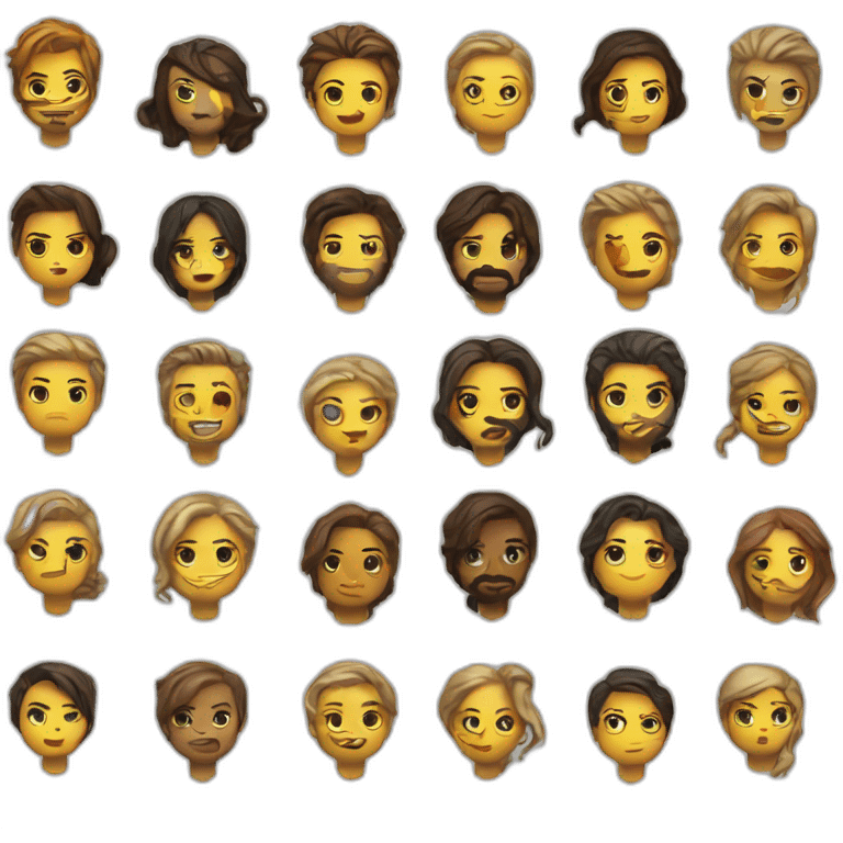 Mockingjay hunger games emoji