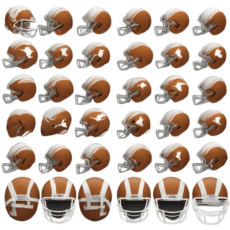 Longhorn football emoji