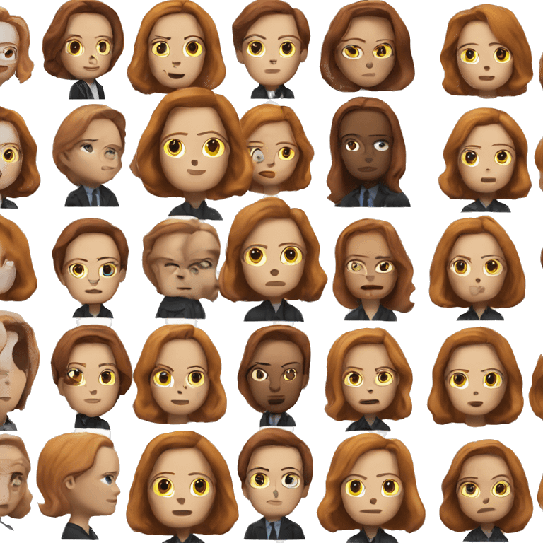 Dana Scully emoji